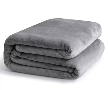 Flannel Fleece Blanket Single Size (160x220) for All Season,Fluffy Blanket Warm Bed Throws for Sofa &amp; Bed,Comfortable and Soft Flannel Fleece Blanket
