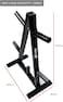 Weight Plate Rack &ndash; Barbell Plate Tree Holder &amp; Weight Storage Stand for Home Gym