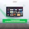 GeneralGold 50 Inch Smart TV 4K Ultra HD, Unbreakable Double Glass, 2025 New Model, Android 14.0, Built-in Netflix, YouTube, Prime Video, Shahid, 8GB Storage, 1.5GB RAM