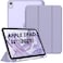 ZOOMEE Case for iPad (A16) 11th Generation 11 Inch (2025), iPad 10th Generation 10.9 Inch (2022) - Ultra Slim Cover with Matte Back Shell Built-in Pencil Holder, Auto Wake Sleep Purple