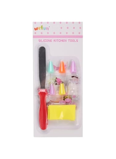 Goldedge 8 Pc Set Baking Tool Cake Decoration DIY Kit