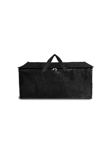 Large Capacity Travel Bag/Storage Bag/Move-in Bags/Duffel Bag &acirc;&euro;&ldquo; Strong, Durable, Foldable &amp; Water-Resistant &acirc;&euro;&ldquo; Pack of 1 &acirc;&euro;&ldquo; Black &acirc;&euro;&ldquo; 24.5" x 14.0