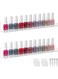 Clear Acrylic 15" Invisible Floating Wall Ledge Display Shelves, Set Of 2