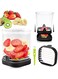 Goodern Fruit Slicer Cup,Multi-Purpose Vegetable and Fruit Speed Slicer Detachable Kitchen Slicing Gadget with Push Plate Portable Outdoor Picnic Cutting Cup for Strawberry Egg Banana Mushroom-Black