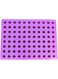 Cake Molds - 88 cavities Mini Round cheese cakes molds, 80 Square Heart baking silicone mold for Chocolate Truffle Candy ice mold (M0021 88 Round)