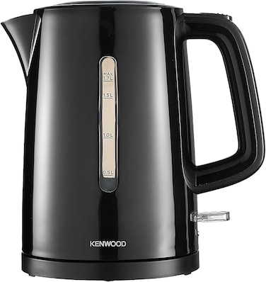 1.7L Cordless Electric Kettle 2200W with Auto Shut-Off &amp; Removable Mesh Filter ZJP00.000BK Black