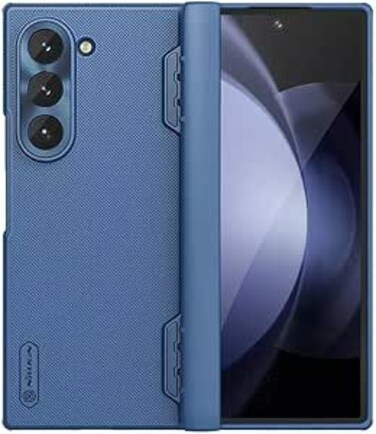 Super Frosted Shield Fold Matte Cover Case for Samsung Galaxy Z Fold6 (Fold 6 5G) (Blue)