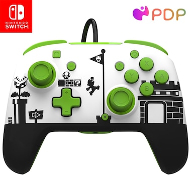 PDP NSW Remacth Wired Controller - Mario Retro