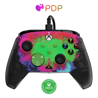 PDP WIRED REMATCH CTRL FOR XBOX X SERIES SPACE DUST GLOW IN THE DARK