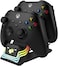 PDP XBOX SX AFTER GLOW WAVE DUAL CHARGER BLACK