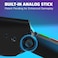 PDP RIFFMASTER Wireless Guitar Controller for PlayStation 5 and PlayStation 4, PS5/PS4, Rock Band 4, Audio Jack, Rechargeable Battery, Officially Licensed by Sony - Black