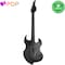 PDP RIFFMASTER Wireless Guitar Controller for Xbox Series X S, Xbox One, Windows 10/11 PC, Rock Band 4, Audio Jack, Rechargeable Battery, Officially Licensed by Microsoft - Black