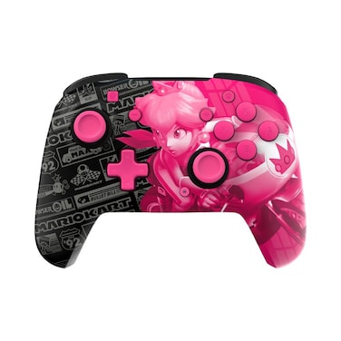 PDP NSW Rematch GLOW Wireless Controller- Grand Prix Peach