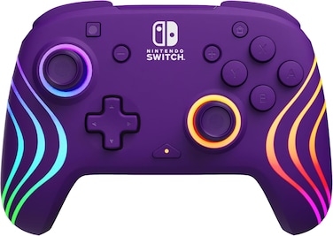 Afterglow Wave Nintendo Switch (Purple) Wireless Controller