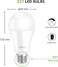 Lepro E27 Screw Bulbs 100W Equivalent, Warm White 2700K E27 LED Bulb, 13.5W 1521LM Edison Screw LED Light Bulb Super Bright, Energy Saving E27 Bulbs, Non Dimmable, Pack of 6