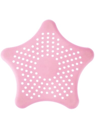 Dubai Gallery 3-Piece Star Shape Sink Strainer Pink