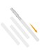 Summark 4 PCS Pull Out Rail for Baskets or Bins.Storage and Organization Accessories for Cabinet,Shelves.DIY Drawer Organizers Slides