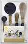 Wilton Kitchen Utensils Mix and Measure Set 10-Pieces, Navy Blue/Gold