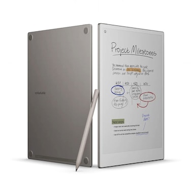 Remarkable Paper Pro 11.8&rdquo; With Marker Plus Pen &amp; Keyboard Case - Basalt (International Version)