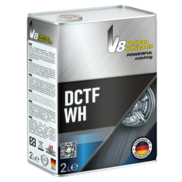 V8 DCTF WH Dual Clutch Transmission Fluid 2L - Premium German Lubricant for High-Performance Vehicles - Smooth Gear Shifts and Enhanced Protection
