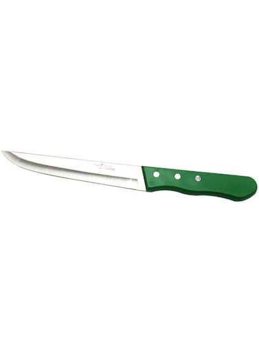 Sekizo Carving Knife Made in Japan Kitchen Chef Knife (Green, 6")