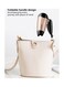 Mini Portable Hair Dryer 1200W Travel Friendly 2 Speed Settings Foldable Lightweight Gold