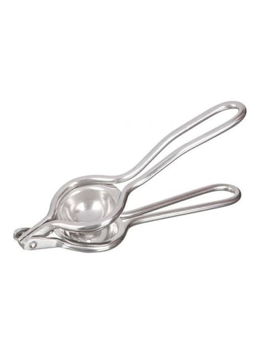 Stainless Steel Lemon Hand Juicer Silver