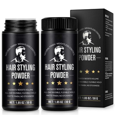 ZIXAOK 2Pack Hair Styling Powder for Men, VolumizingTexturizing Powder