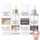 Birunwer Rice Exfoliant Ampoule Duo, Black and White Face Peeling Solution, Moisturizing Pore Minimizer, 2-Pack, 100ml