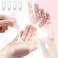 Alrhso 5ml Refillable Empty Tubes Bottles 20 Pcs Squeezable Sample Containers Translucent Surface Travel Sample Bottles for Toothpaste, Shampoo, Facial Cleanser, Lotion, Hand Cream