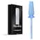 MelodySusie Professional 5 in 1 Nail Drill Bits, 3/32'' Carbide Tungsten Multi-function Bits, Suitable for Manicure Pedicure Cuticle Gel Polishing, Technicians Bits, Light Blue, Series Bit-M, M