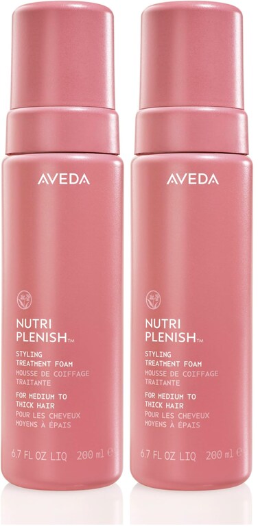 Aveda Nutriplenish Styling Treatment Foam 6.7 OZ (Pack of 2