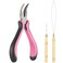 Gtziqa Hair Extension Pliers with Bead ApplicatorsPulling Hook