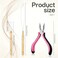 Gtziqa Hair Extension Pliers with Bead ApplicatorsPulling Hook