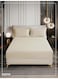Bedding Fitted Sheet - Fits 150x200 Cm Bed For Queen Bed 3 Pcs (1 Fitted Sheet and 2 Pillowcases) - 30 Cm Deep Pocket - Solid Bed Sheet
