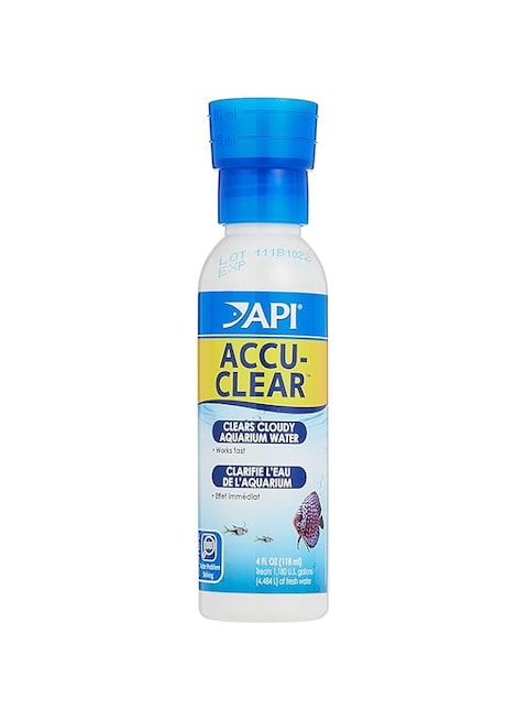 Api Accu-Clear Freshwater Aquarium Water Clarifier 4-Ounce Bottle