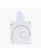 Hymmah Modern Square Tissue Box Cover Holder,Bathroom Accessories Decor Unique Design Tissue Box Cover for Bathroom Vanity Counter Tops Also Great for Bedrooms and Living Rooms