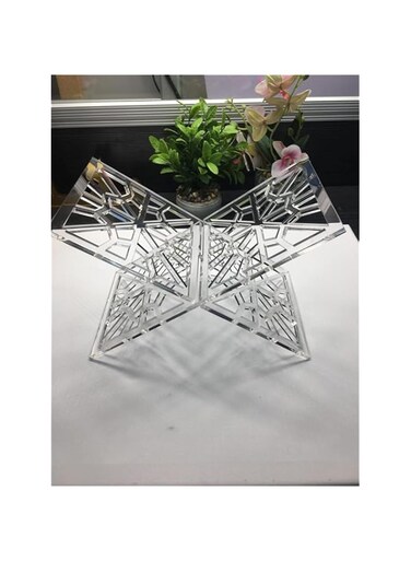 Holy Quran Stand X-shaped Clear Display Easel Mini Clear Acrylic Book Stand For Open and Closed Books Elegant Acrylic Quran Stand Holder Ramadan &amp; Eid Decor Ideal For Recitation Beautiful &amp; Foldable