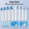 Seago Rotating Electric Toothbrush for Adults with 8 Brush Heads, 5 Cleaning Modes, Rechargeable Sonic Toothbrush with Timer and Travel Case for Adults and Kids(SG-2607-Beige)