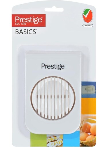 Stainless Steel Egg Slicer White