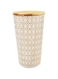 Ecoware Canister, Brown/White, 11x19cm, BD-BF-40