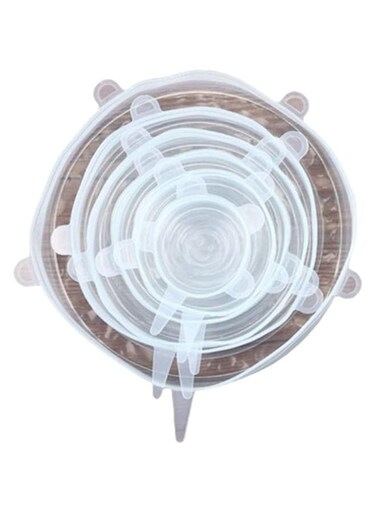 Dubai Gallery 6-Piece Lid Bowl Cover Set Blue