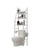 Dubai Gallery Over Toilet Storage Rack White 65 Cm 90 Cm 25 Cm 65 Cm 17 Cm