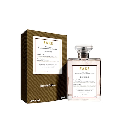 FakeChandelier , Baccarat Rouge 540 1.7oz (50ml) Unisex Fragrance Impression Clone Dupe Copy (1.7 Ounce = 50ml, Chandelier -> Inspired by MFK Baccarat Rouge 540)