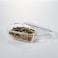 LocknLock 380ml Oven-Safe Borosilicate Glass Square Container with Airtight Lid - Microwave, Freezer, and Dishwasher Safe