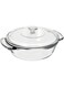 Anchor Hocking Casserole with Cover, Clear, 1.5 qt, Ach.Gw82754Obl5