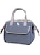 KASTWAVE Insulated Lunch Bags, Lunch Box Bag, with Insulated Material, Leakproof Lunch Box Large Capacity Lunch Handbag Container Reusable Cooler Tote Bag for Work (Gray Blue)