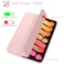 ZOOMEE Case for iPad Mini 7 Case A17 Pro, iPad Mini 7th/6th Generation 2024/2021- [Slim Trifold Stand + Auto Wake/Sleep], Protective Hard PC Back Cover for Apple iPad Mini 7/6 Gen 8.3 Inch - Pink