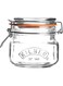 25.51 Preserving Jar for Jam, with Square Base and Mechanic Cap Clip, Capacity: 0.5 litres