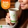 EcoEdge 8 Oz Disposable Double Wall Heavy-Duty Paper Cups (Pack of 25) Light Weight, White Printed, Eco-Friendly, Elegant, Leakproof, Chemical Free, Ideal for All Occasions. 100% Sustainable